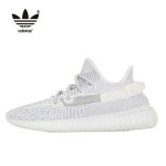 Adidas Yeezy Boost 350 V2 Static 白天使 鞋帶反光