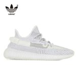 Adidas Yeezy Boost 350 V2 Static 白天使 鞋帶反光