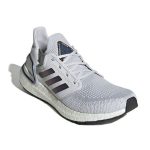 Adidas Ultra Boost 20 襪套男女鞋運動跑步鞋 灰紫太空漸變 EG0695