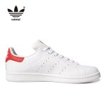 Adidas 三葉草 Stan Smith 史密斯紅尾小白鞋 紅白