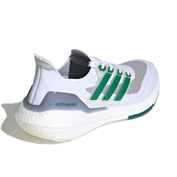 adidas Ultra Boost 2021 白灰綠 男女同款 adidas Ultra Boost 2021 白灰綠 男女同款:圖片 3