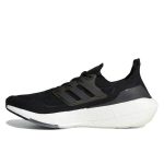 adidas Ultra Boost 2021 “Core Black” 黑白 男女同款