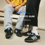Adidas Originals Samba OG 經典黑白焦糖底 復古休閒鞋
